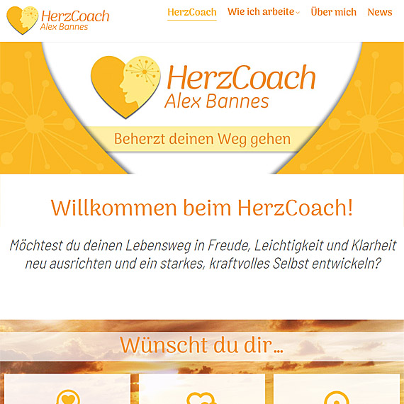 Herzcoach Alex Bannes Homepage